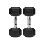 Hex Dumbbell Set – Rubber-Coated Weights for Home & Gym UK
