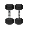 Hex Dumbbell Set – Rubber-Coated Weights for Home & Gym UK