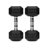 Hex Dumbbell Set – Rubber-Coated Weights for Home & Gym UK