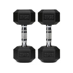 Hex Dumbbell Set – Rubber-Coated Weights for Home & Gym UK