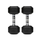 Hex Dumbbell Set – Rubber-Coated Weights for Home & Gym UK
