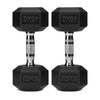 Hex Dumbbell Set – Rubber-Coated Weights for Home & Gym UK