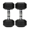 Hex Dumbbell Set – Rubber-Coated Weights for Home & Gym UK