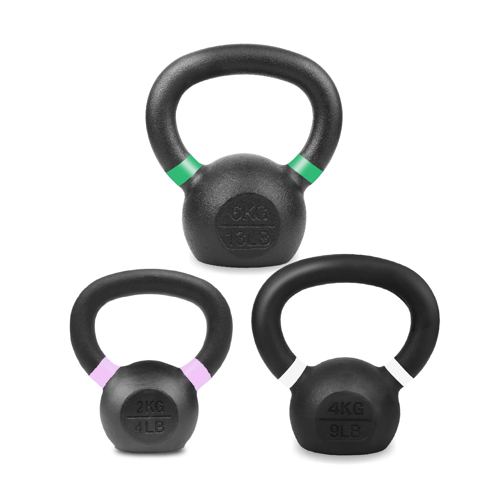 Cast Iron Kettlebell Weights – 2kg to 40kg