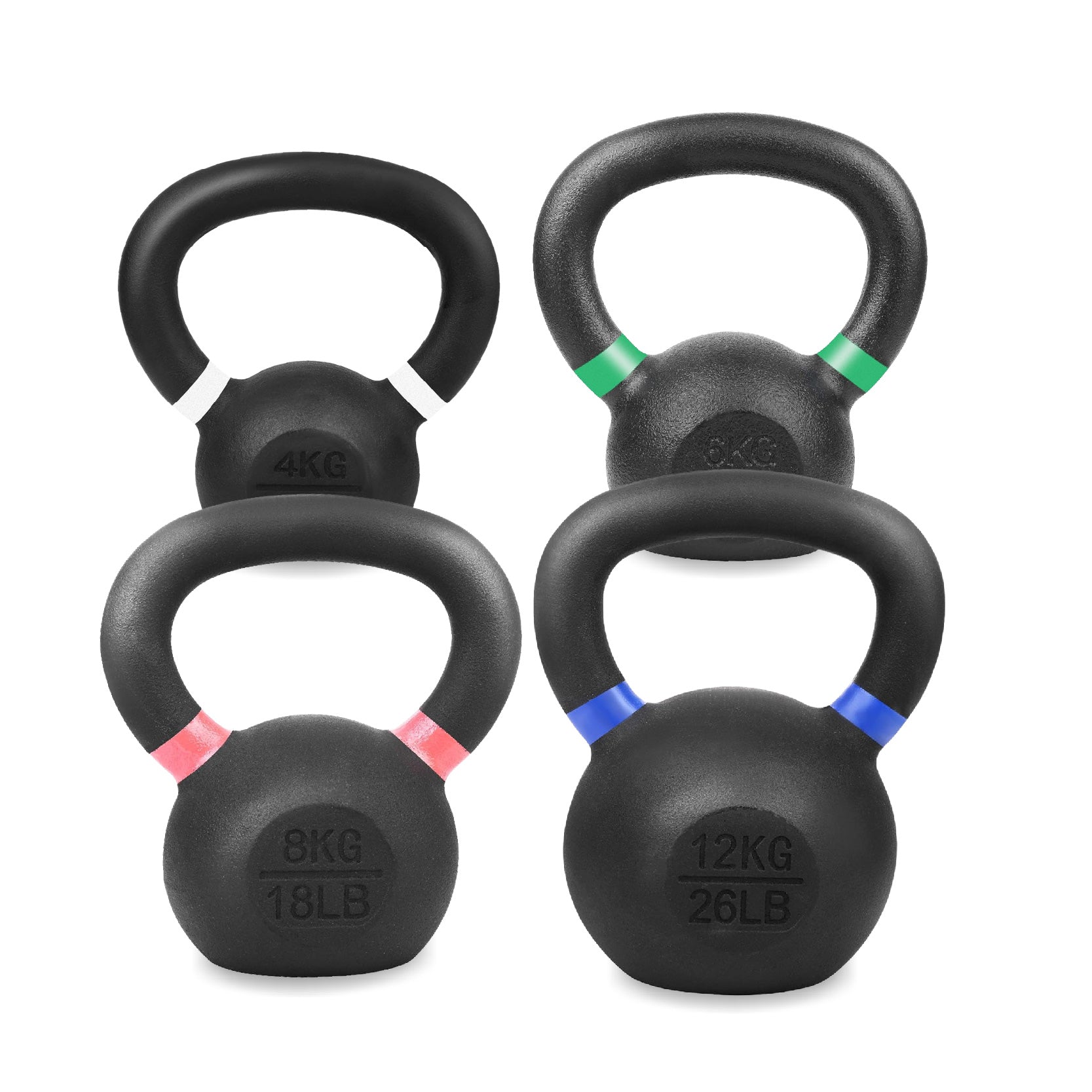 Cast Iron Kettlebell Weights – 2kg to 40kg
