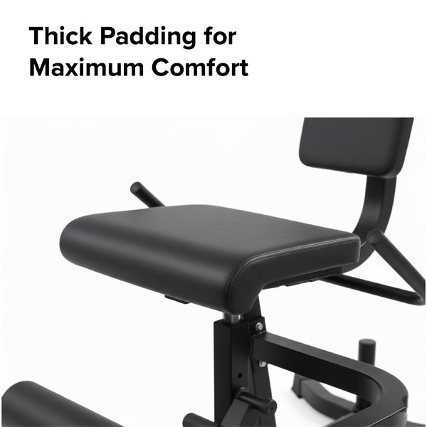 Heavy duty leg curl machine UK designed for smooth motion and safe lower body exercise at home gym