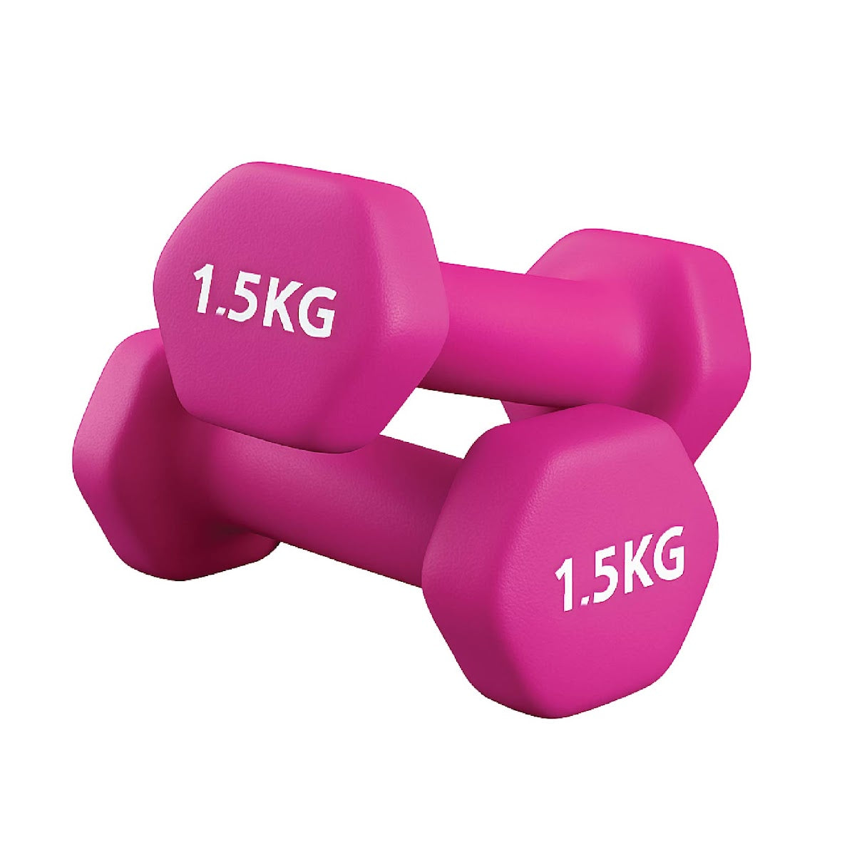 Neoprene Dumbbell Set (Pairs 0.5–10 kg) | Non-Slip Hex Dumbbell Weights UK
