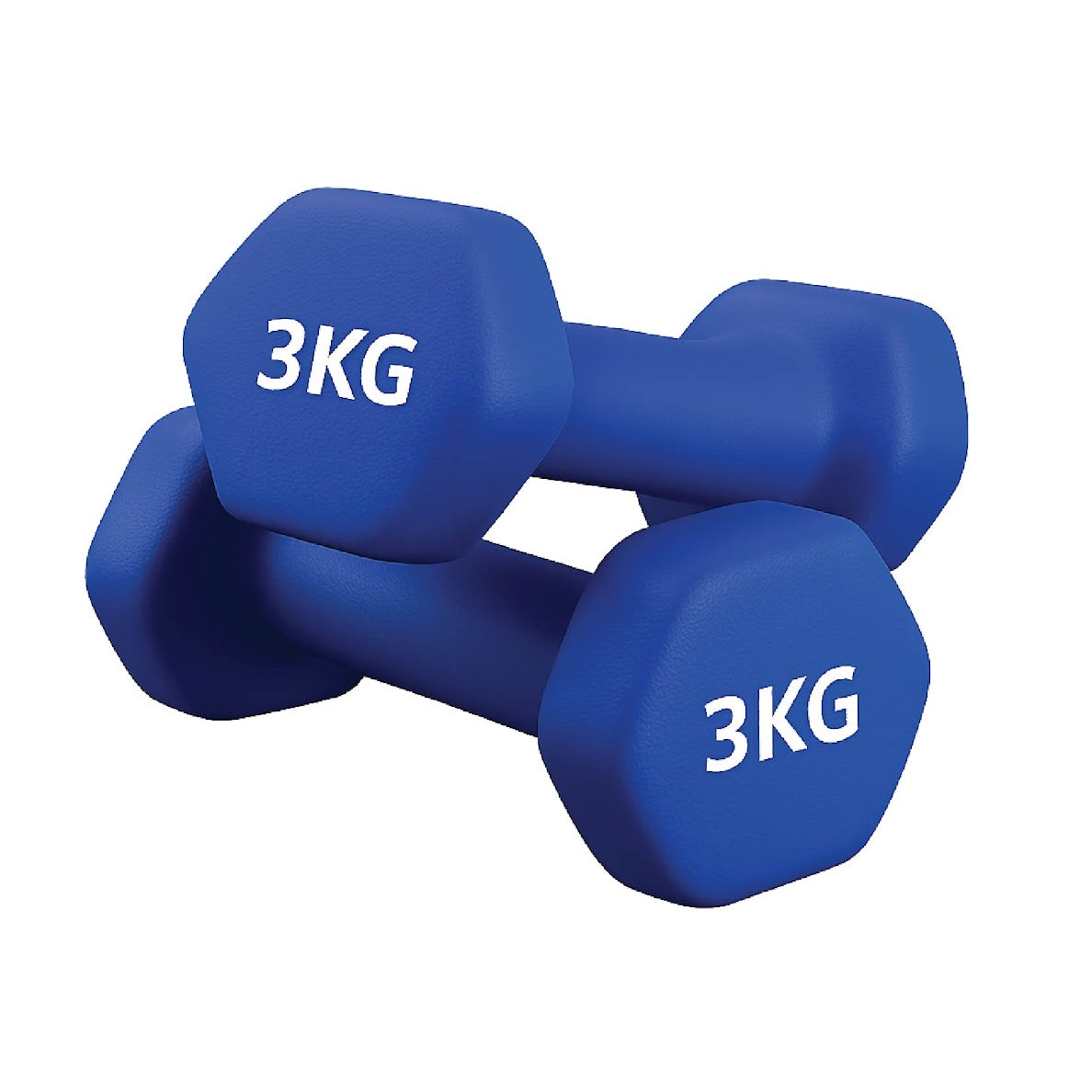 Neoprene Dumbbell Set (Pairs 0.5–10 kg) | Non-Slip Hex Dumbbell Weights UK