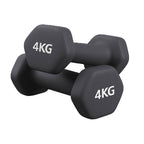 Neoprene Dumbbell Set (Pairs 0.5–10 kg) | Non-Slip Hex Dumbbell Weights UK