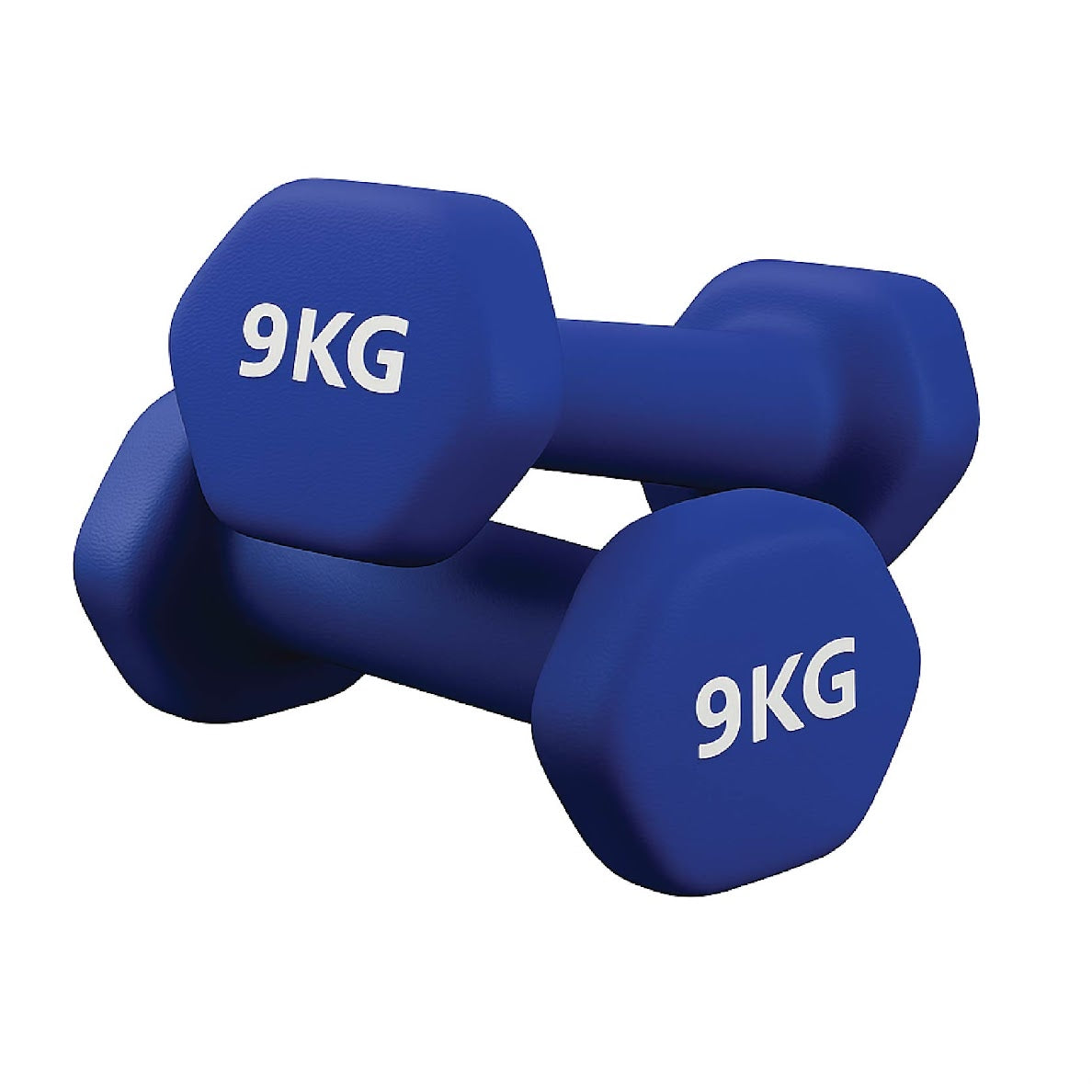 Neoprene Dumbbell Set (Pairs 0.5–10 kg) | Non-Slip Hex Dumbbell Weights UK