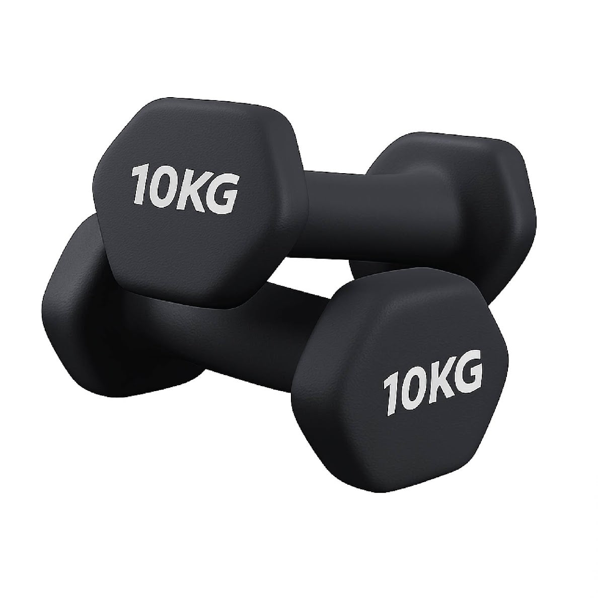 Neoprene Dumbbell Set (Pairs 0.5–10 kg) | Non-Slip Hex Dumbbell Weights UK