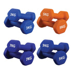 Neoprene Dumbbell Set (Pairs 0.5–10 kg) | Non-Slip Hex Dumbbell Weights UK