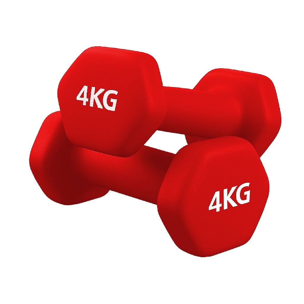 Neoprene Dumbbell Set (Pairs 0.5–10 kg) | Non-Slip Hex Dumbbell Weights UK