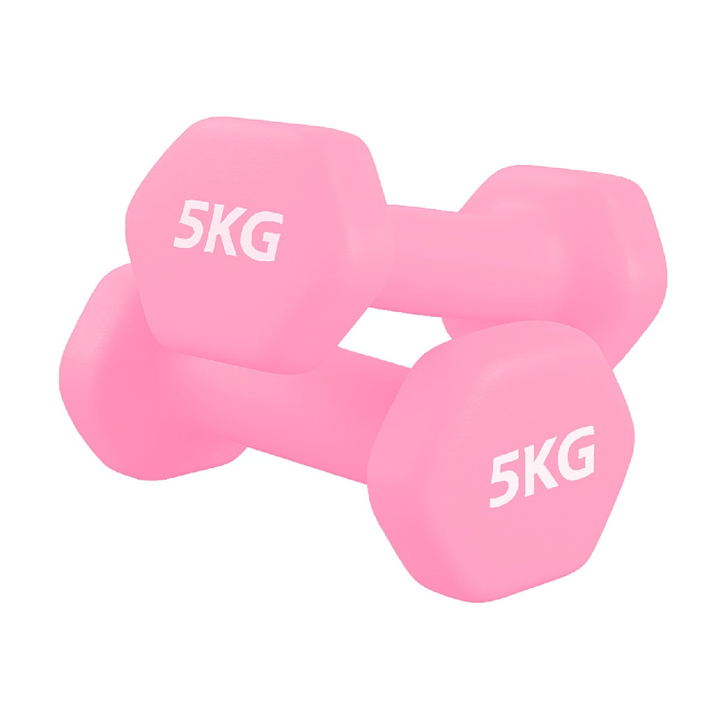 Neoprene Dumbbell Set (Pairs 0.5–10 kg) | Non-Slip Hex Dumbbell Weights UK