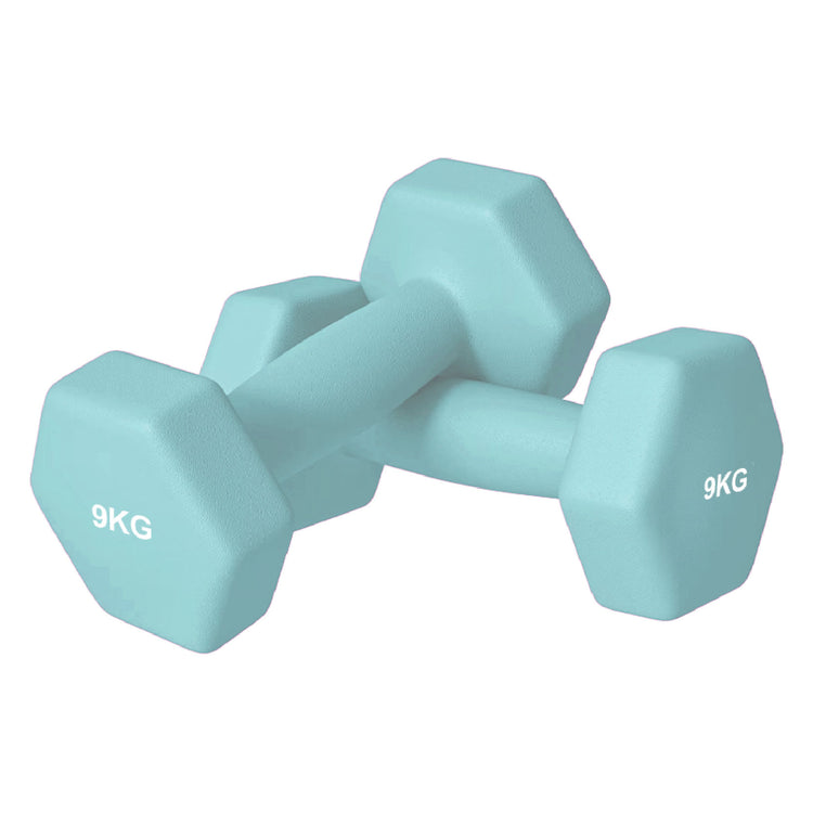 Neoprene Dumbbell Set (Pairs 0.5–10 kg) | Non-Slip Hex Dumbbell Weights UK