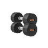 Round Hex Dumbbells – Rubber-Coated Free Weights, Pairs & Sets