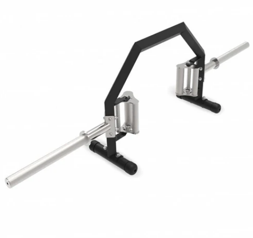 Trap Bar 2" Barbell Bar for deadlifts and strength training, ideal for home gym and commercial use with balanced weight lifting support