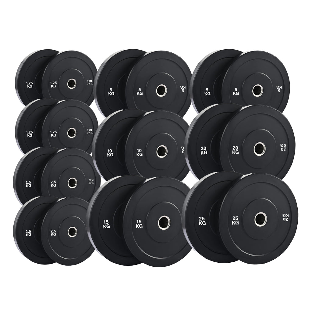 Olympic Bumper Weight Plates – Rubber Coated