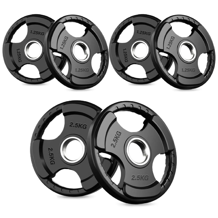Tri Grip Cast Iron Weight Plates | 1.25kg to 25kg in UK