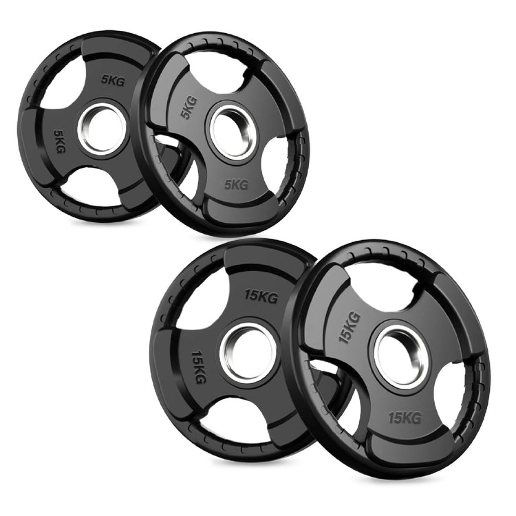 Tri Grip Cast Iron Weight Plates | 1.25kg to 25kg in UK
