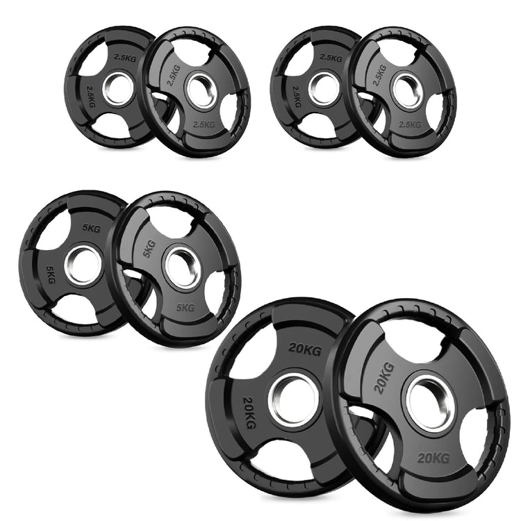 Tri Grip Cast Iron Weight Plates | 1.25kg to 25kg in UK