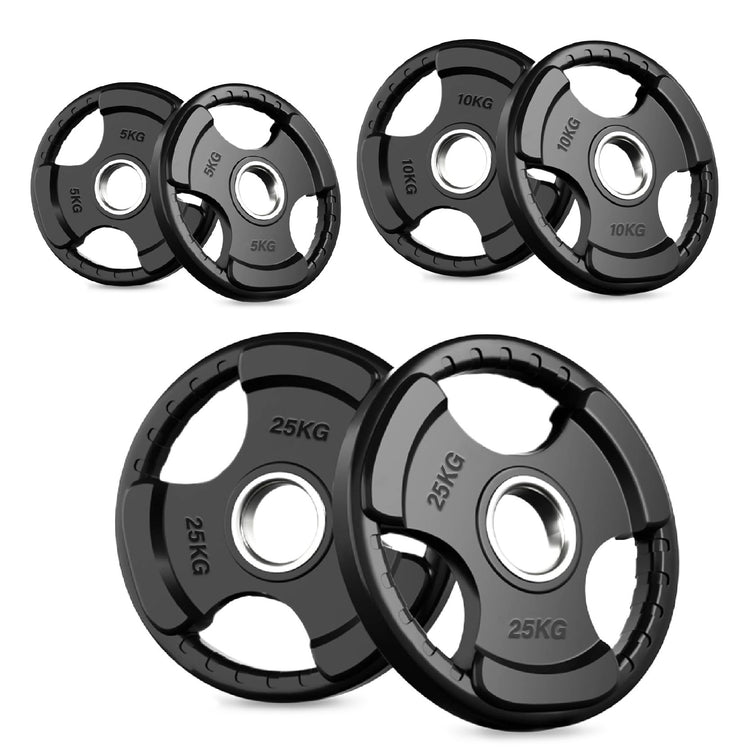 Tri Grip Cast Iron Weight Plates | 1.25kg to 25kg in UK