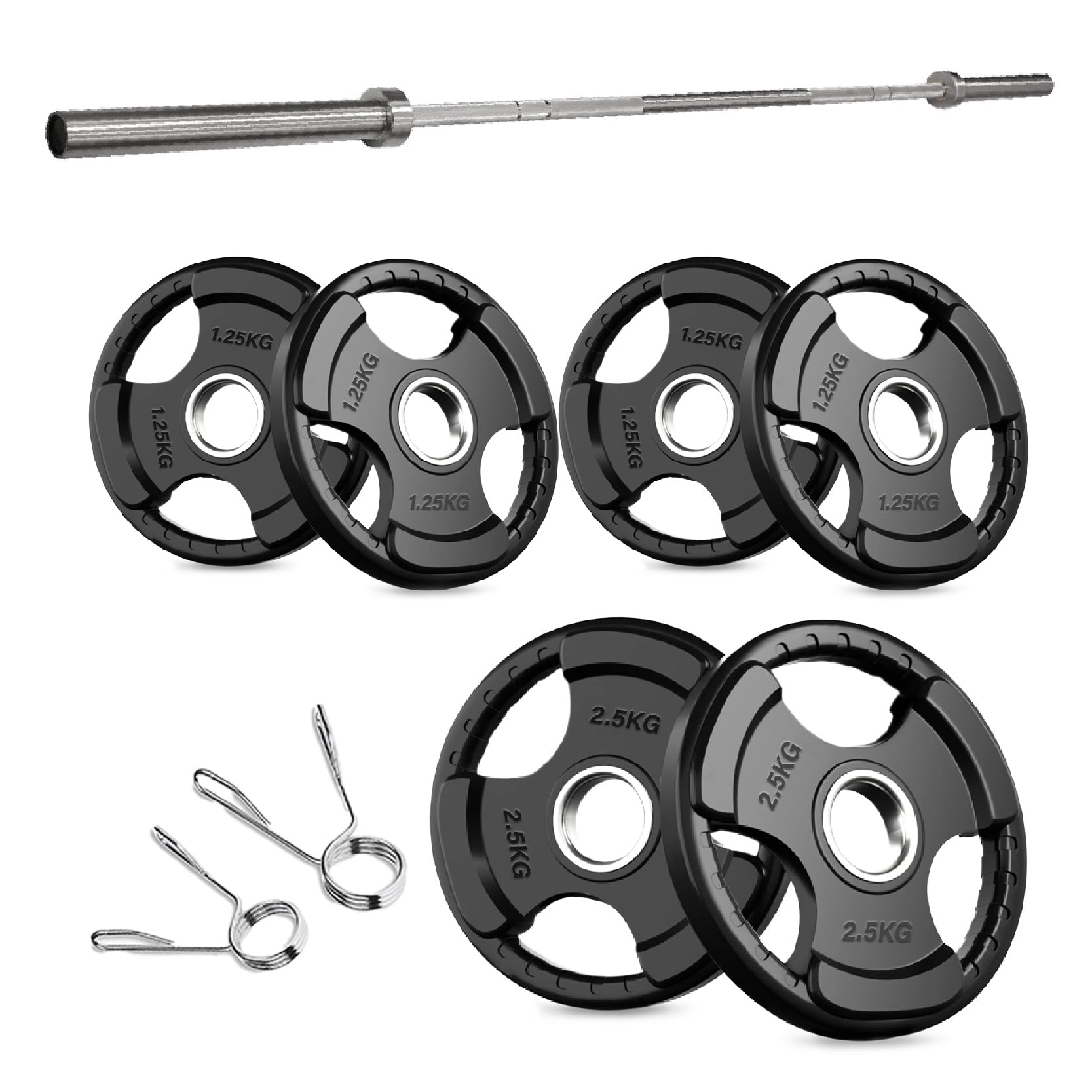 Tri Grip Cast Iron Weight Plates | 1.25kg to 25kg in UK