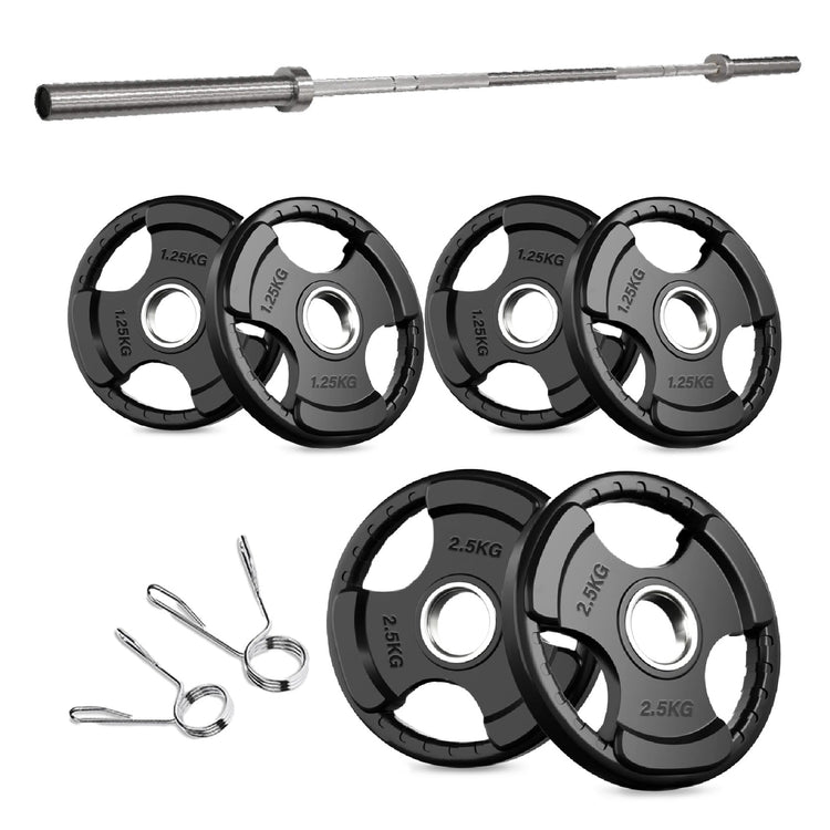 Tri Grip Cast Iron Weight Plates | 1.25kg to 25kg in UK