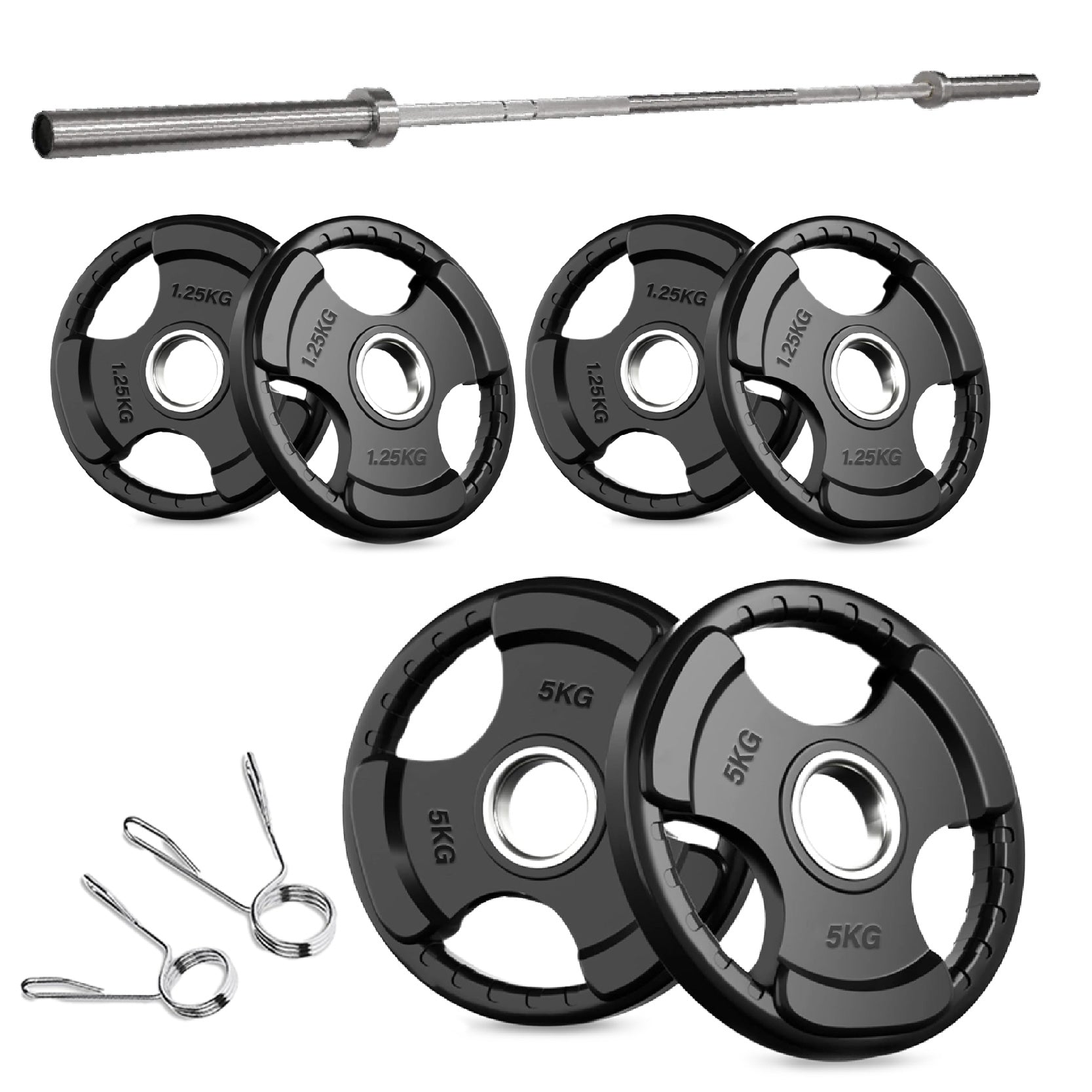 Tri Grip Cast Iron Weight Plates | 1.25kg to 25kg in UK