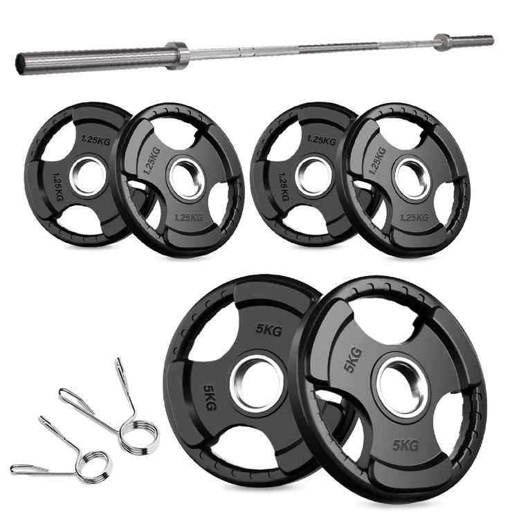 Tri Grip Cast Iron Weight Plates | 1.25kg to 25kg in UK