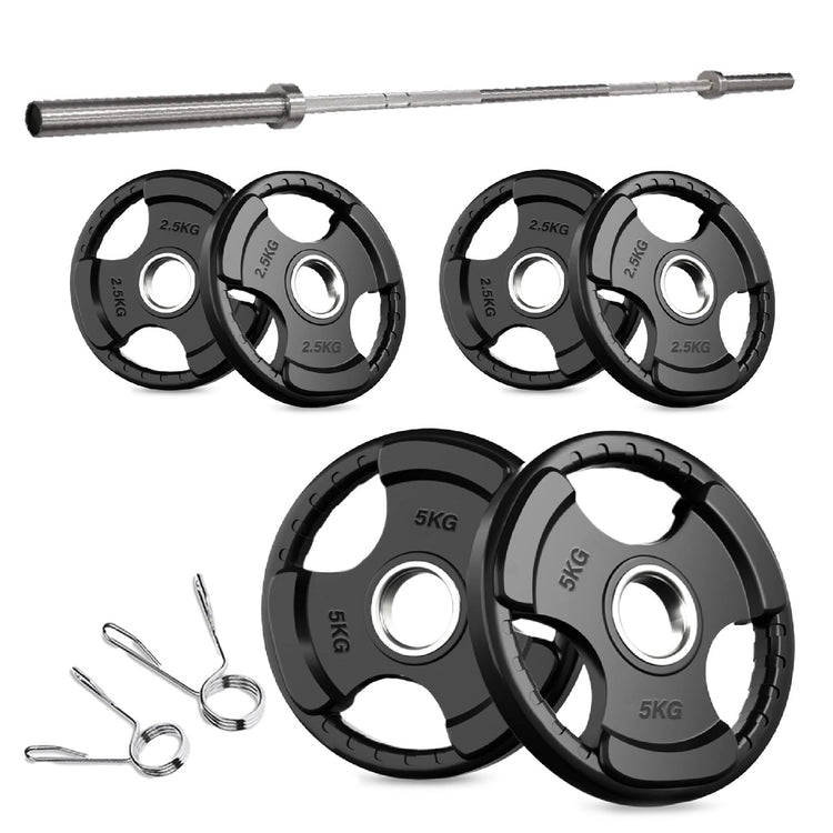 Tri Grip Cast Iron Weight Plates | 1.25kg to 25kg in UK