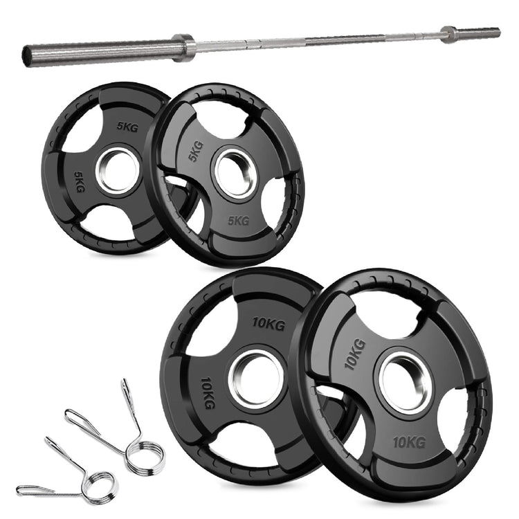 Tri Grip Cast Iron Weight Plates | 1.25kg to 25kg in UK