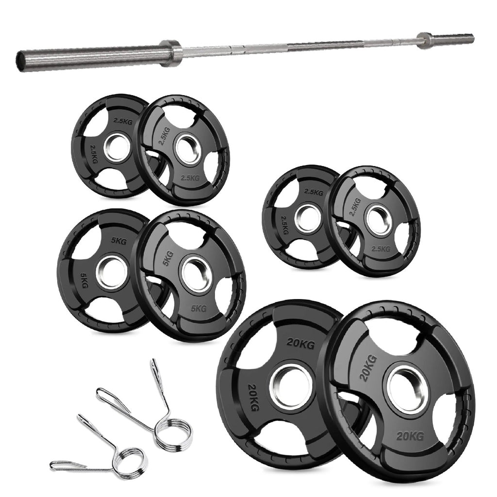 Tri Grip Cast Iron Weight Plates | 1.25kg to 25kg in UK