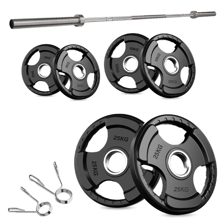Tri Grip Cast Iron Weight Plates | 1.25kg to 25kg in UK