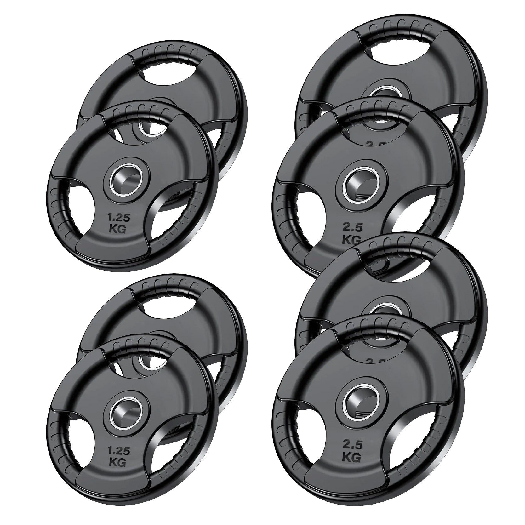 Tri Grip Cast Iron Weight Plates | 1.25kg to 25kg in UK