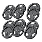 Tri Grip Cast Iron Weight Plates | 1.25kg to 25kg in UK