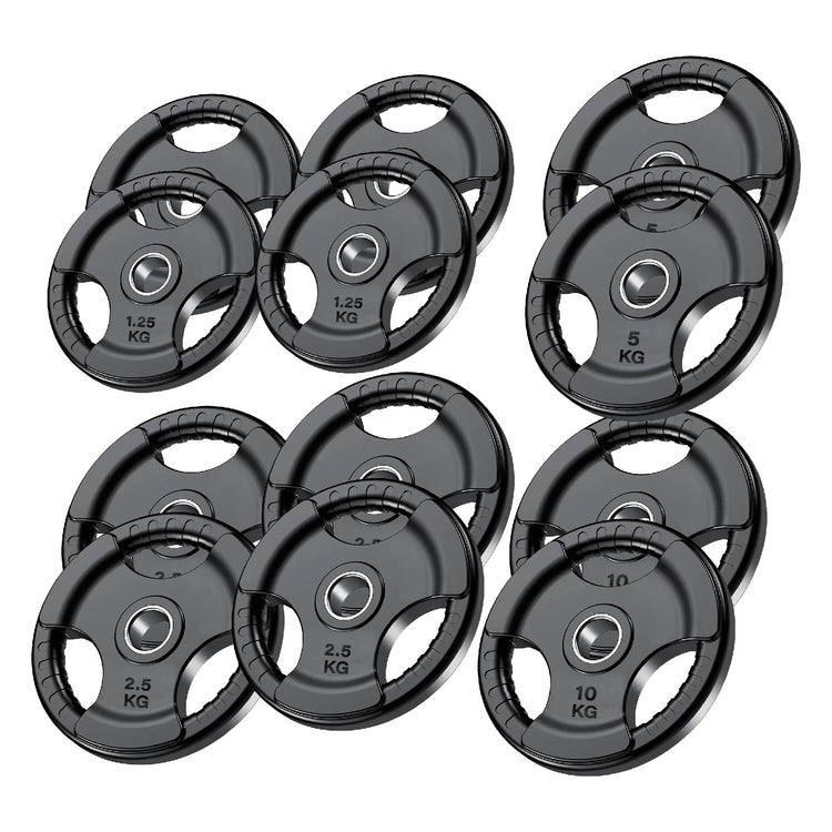 Tri Grip Cast Iron Weight Plates | 1.25kg to 25kg in UK