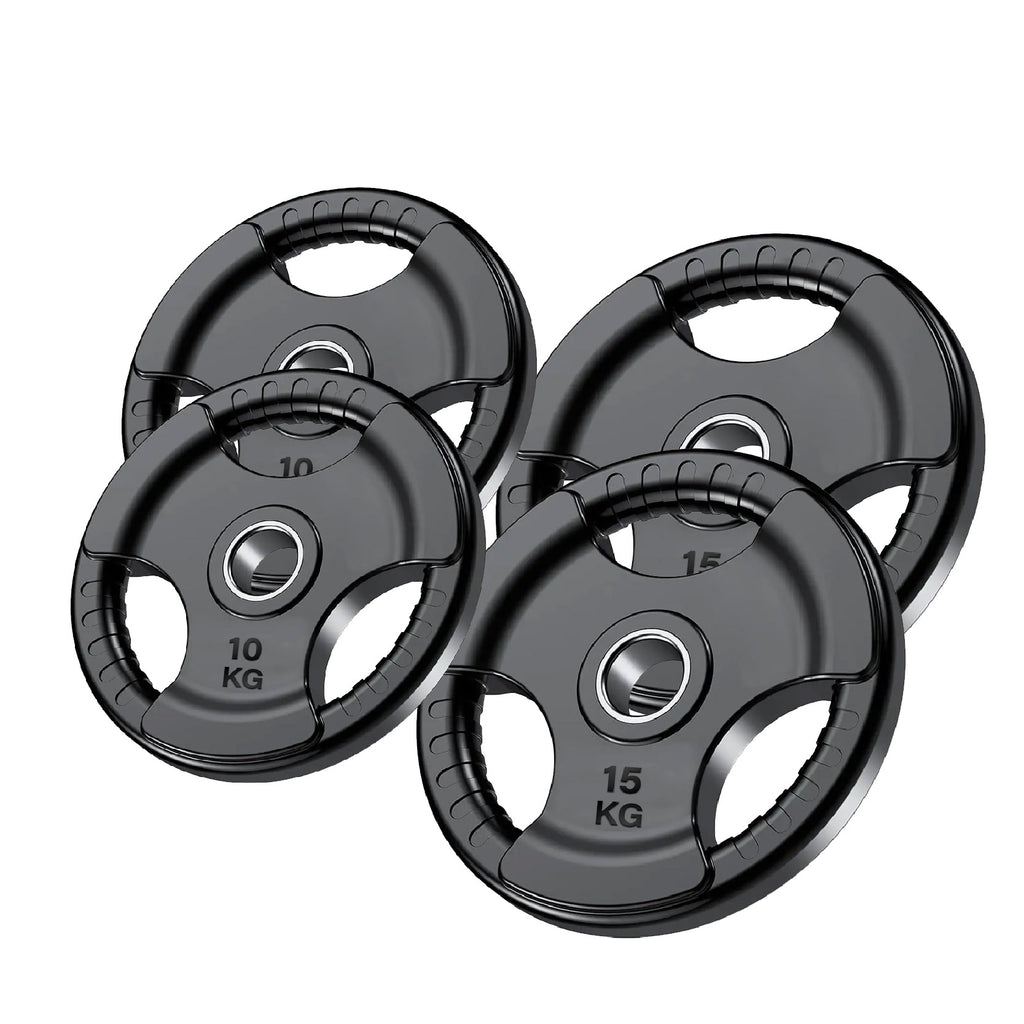 Tri Grip Cast Iron Weight Plates | 1.25kg to 25kg in UK