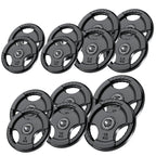 Tri Grip Cast Iron Weight Plates | 1.25kg to 25kg in UK