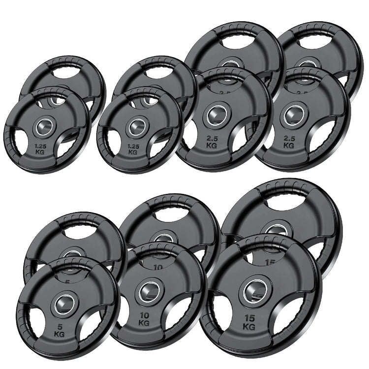 Tri Grip Cast Iron Weight Plates | 1.25kg to 25kg in UK