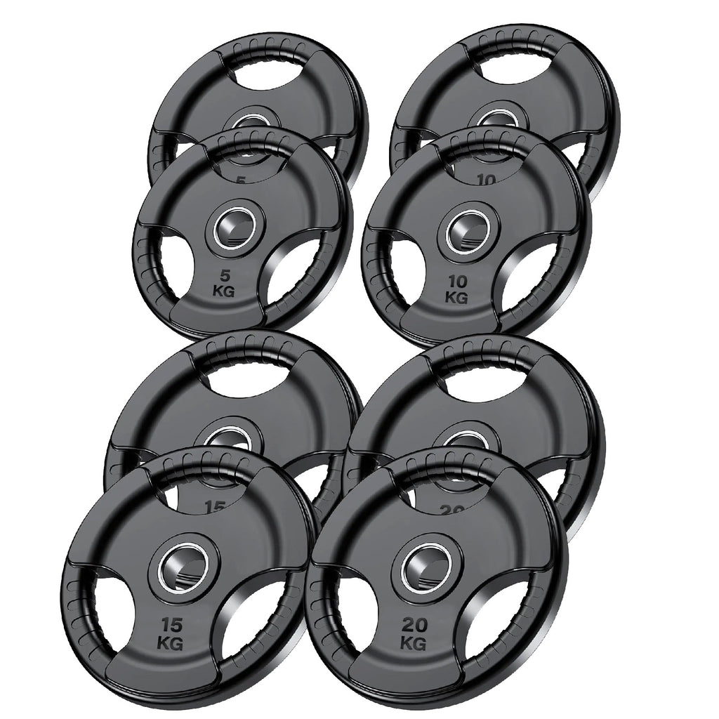Tri Grip Cast Iron Weight Plates | 1.25kg to 25kg in UK