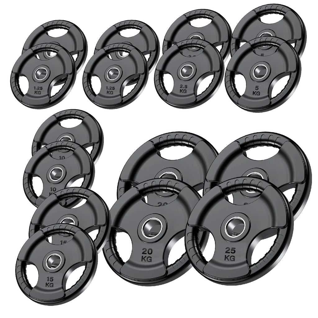 Tri Grip Cast Iron Weight Plates | 1.25kg to 25kg in UK