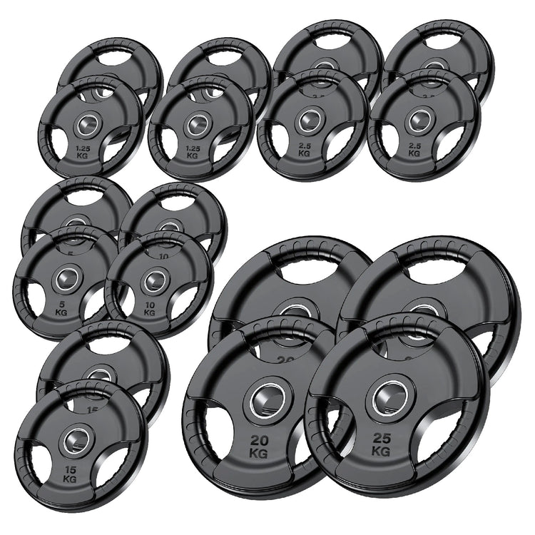 Tri Grip Cast Iron Weight Plates | 1.25kg to 25kg in UK