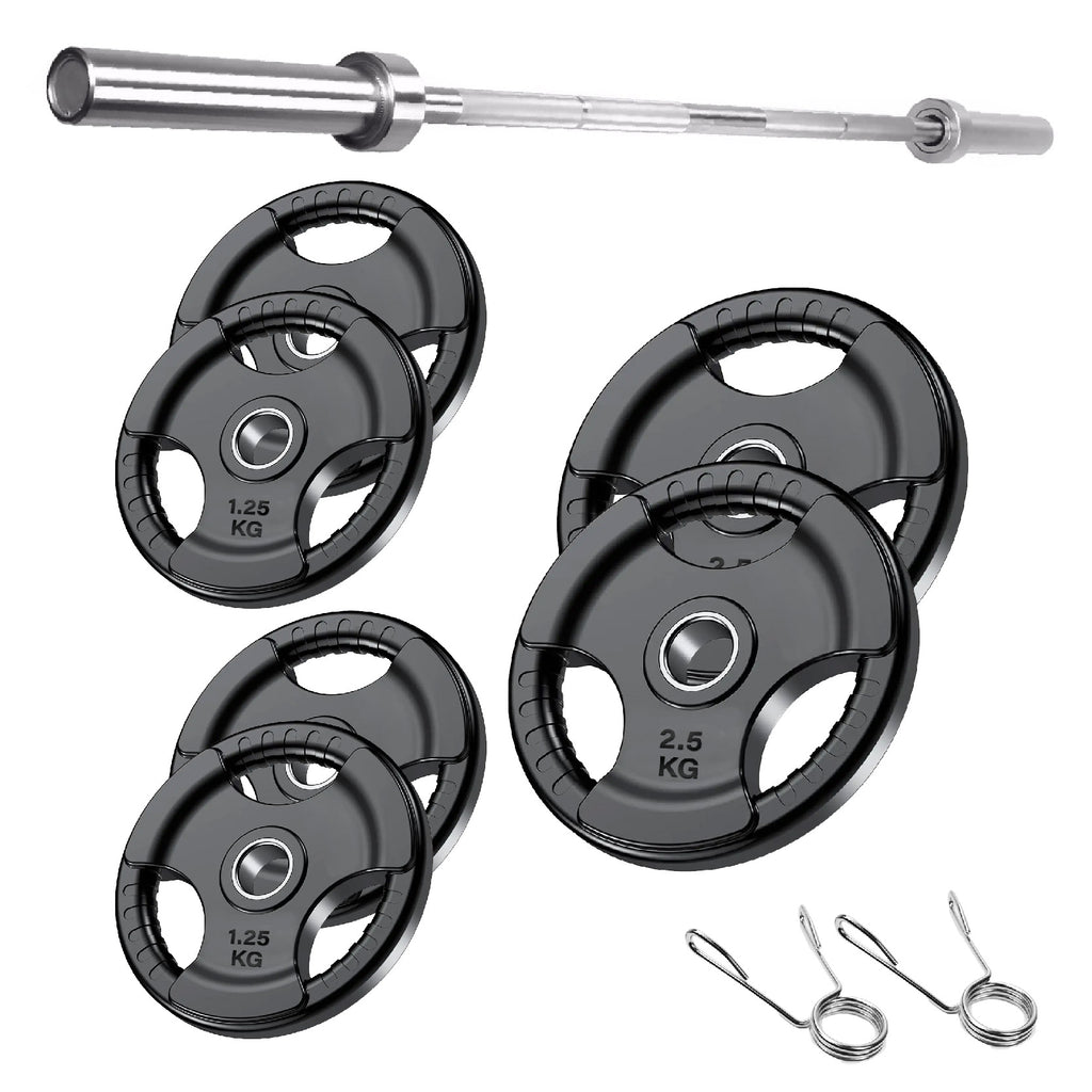 Tri Grip Cast Iron Weight Plates | 1.25kg to 25kg in UK