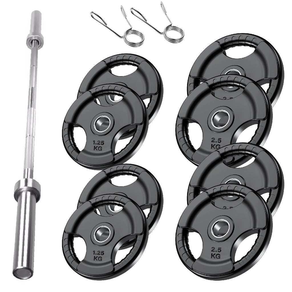 Tri Grip Cast Iron Weight Plates | 1.25kg to 25kg in UK
