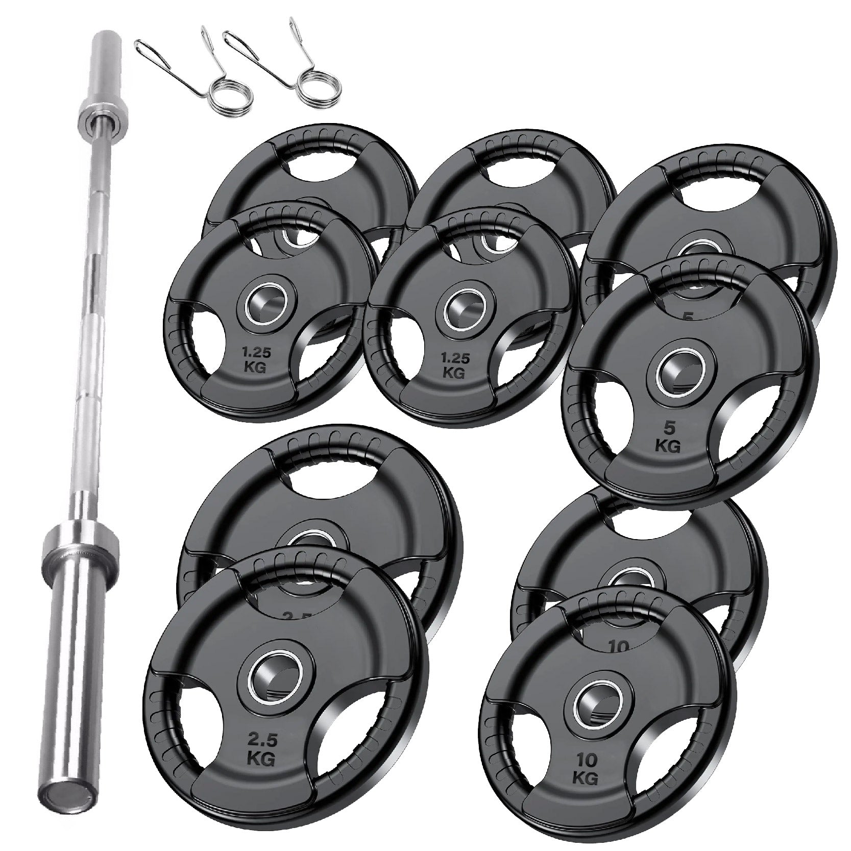 Tri Grip Cast Iron Weight Plates | 1.25kg to 25kg in UK