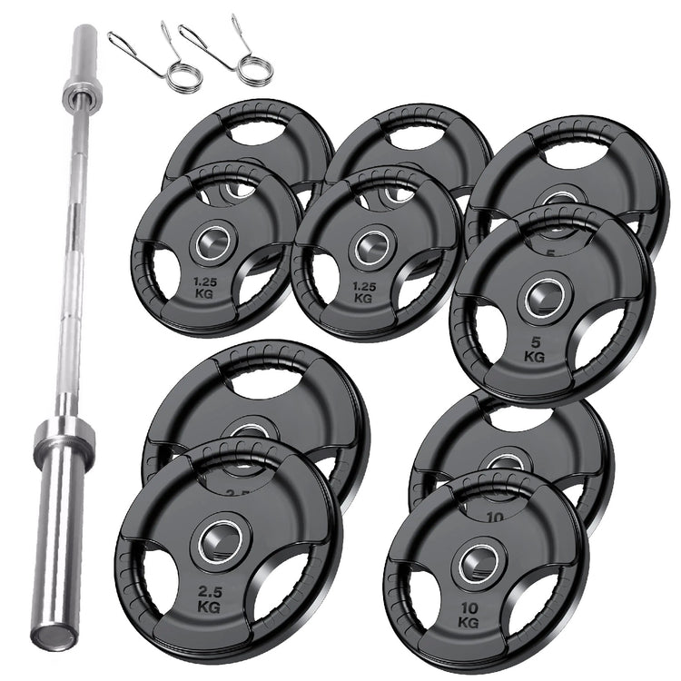Tri Grip Cast Iron Weight Plates | 1.25kg to 25kg in UK