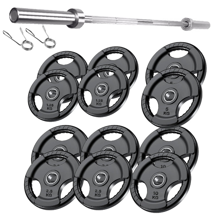 Tri Grip Cast Iron Weight Plates | 1.25kg to 25kg in UK