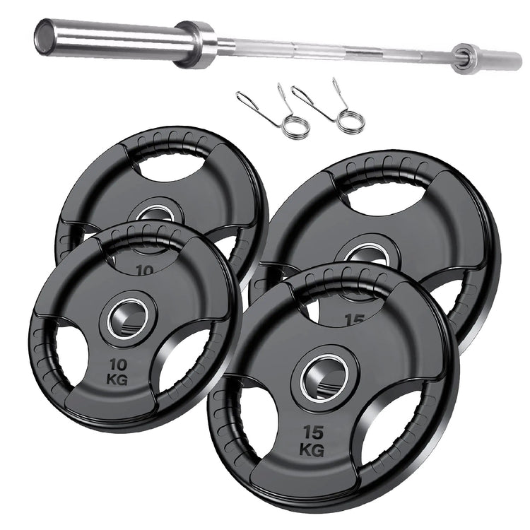 Tri Grip Cast Iron Weight Plates | 1.25kg to 25kg in UK