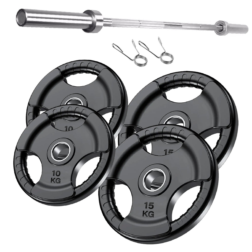Tri Grip Cast Iron Weight Plates | 1.25kg to 25kg in UK
